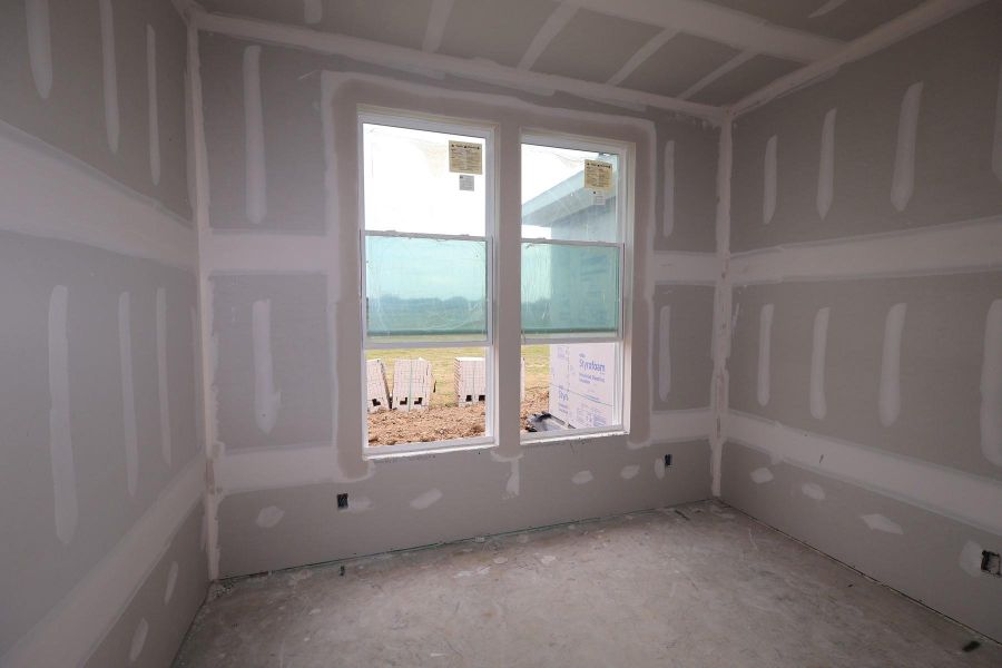 In-progress construction of a new home in Dunham Pointe, Cypress, TX (Image 4).