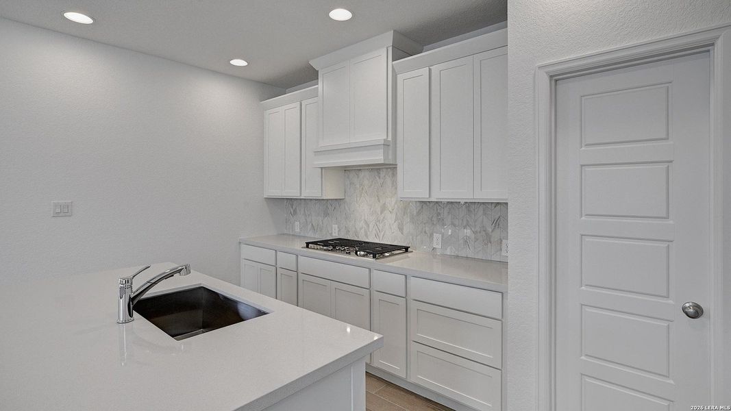 Furnished interior view inside a new home in Stillwater Ranch, San Antonio (Image 6).