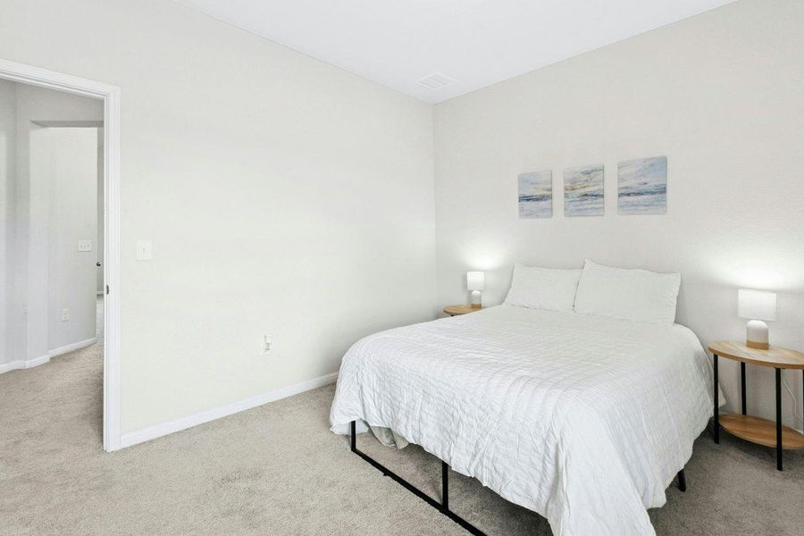 Walk-in closet in this extra bedroom. Walk-in closet in this extra bedroom.