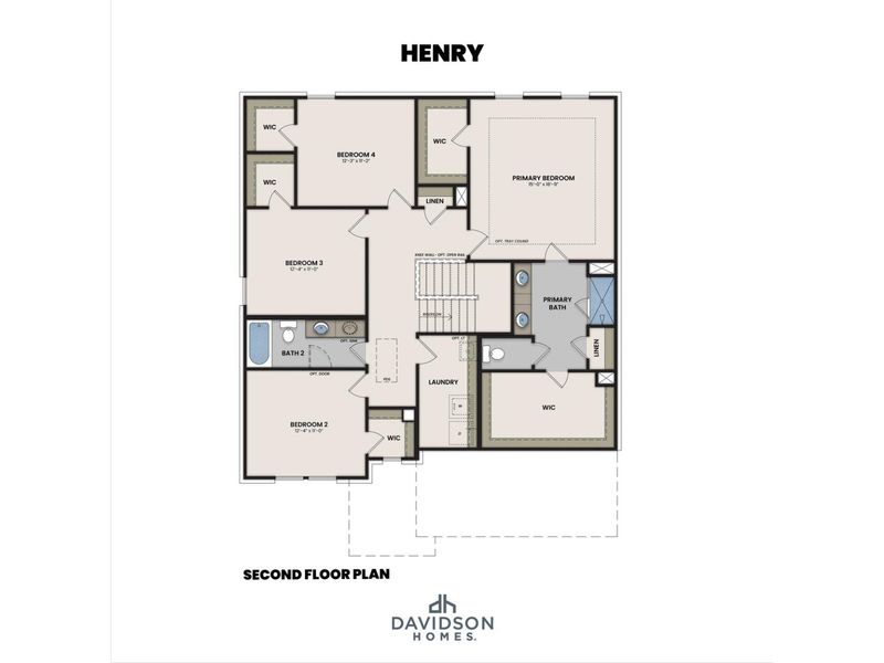 The Henry Second Floor Plan The Henry Second Floor Plan
