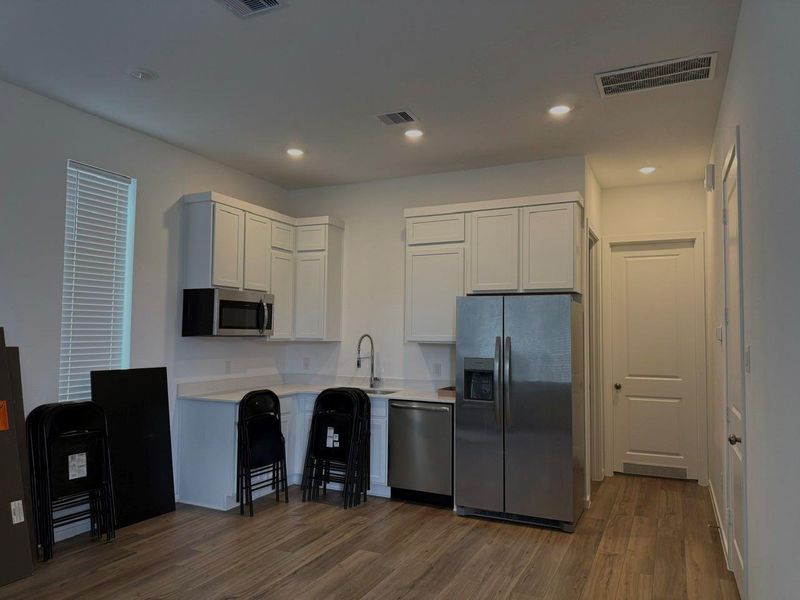 Furnished interior view inside a new home in Anniston: Richmond Collection, Katy (Image 6). Furnished interior view inside a new home in Anniston: Richmond Collection, Katy (Image 6).