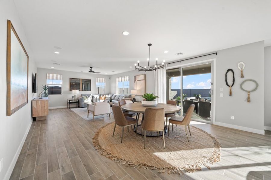 Furnished interior view inside a new home in Parkside, Avondale (Image 12).