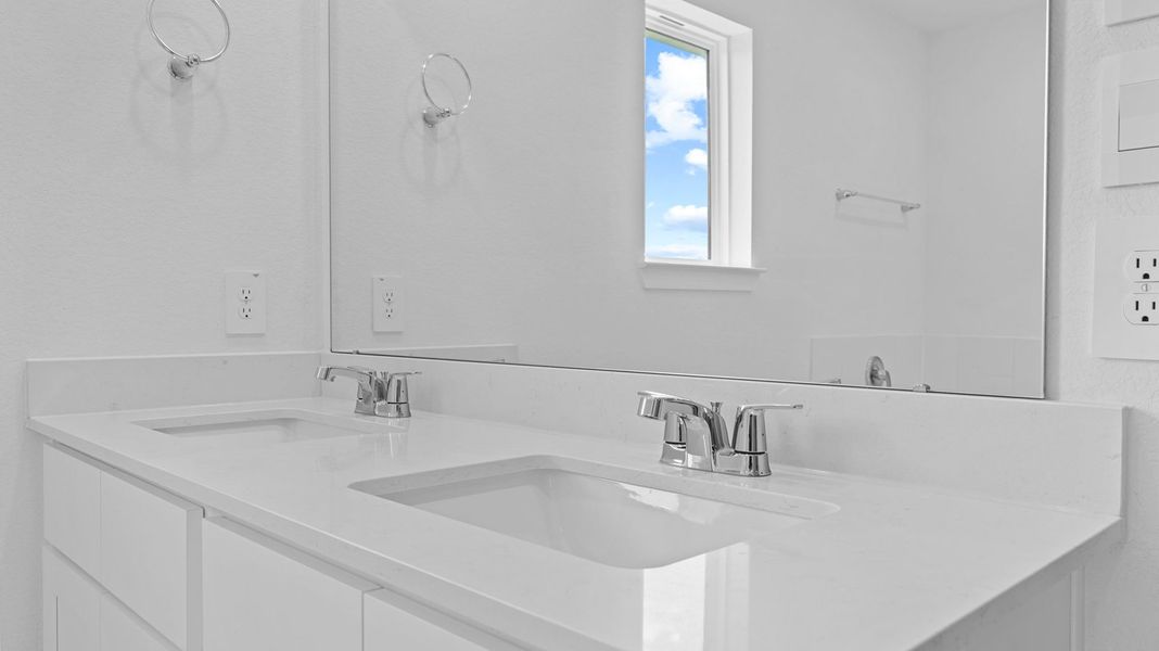 Close-up of interior finishes inside a home in Canterra Creek 45' and 50' Homesites, Iowa Colony (Image 8). Close-up of interior finishes inside a home in Canterra Creek 45' and 50' Homesites, Iowa Colony (Image 8).