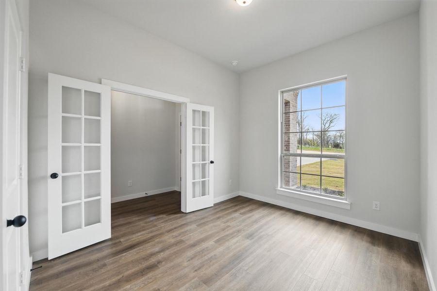 Representative unfurnished interior of a home built from the McKinley II by Cheldan Homes in Terra Vista Estates, Springtown (Image 24).