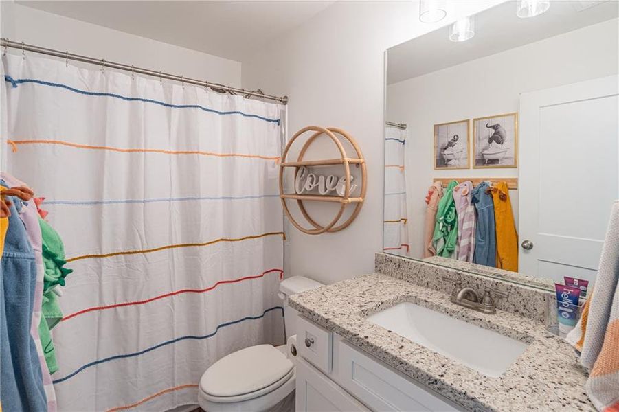 Furnished interior view inside a new home in River Station, Monroe (Image 15).
