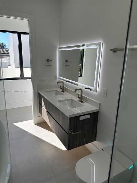 Master Bath; One in Each Floor