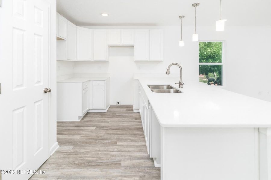 Furnished interior view inside a new home in , Jacksonville (Image 5). Furnished interior view inside a new home in , Jacksonville (Image 5).