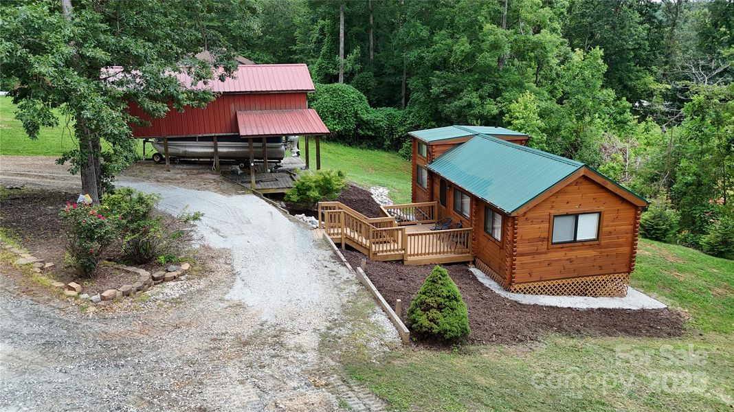Front exterior of a new home in , Marion, NC, highlighting curb appeal (Image 15).