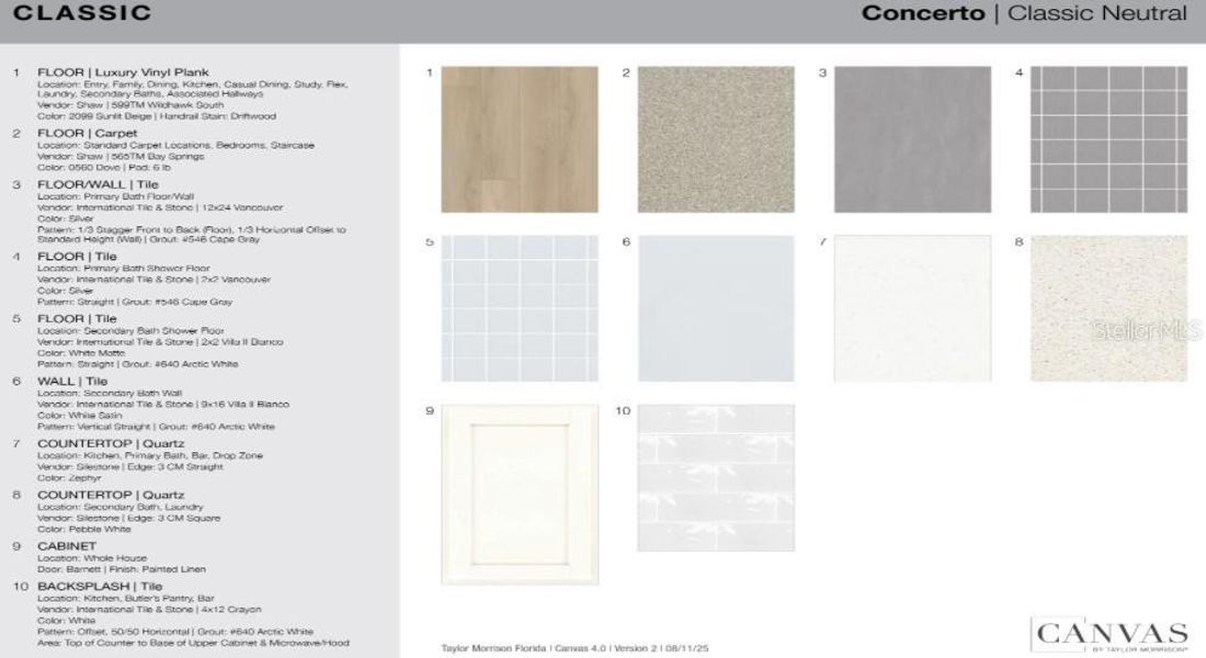 Sample of building materials used in homes in Aden North at Westview, Kissimmee (Image 23). Sample of building materials used in homes in Aden North at Westview, Kissimmee (Image 23).