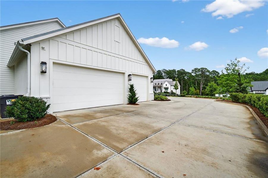 Front exterior of a new home in , Alpharetta, GA, highlighting curb appeal (Image 1). Front exterior of a new home in , Alpharetta, GA, highlighting curb appeal (Image 1).