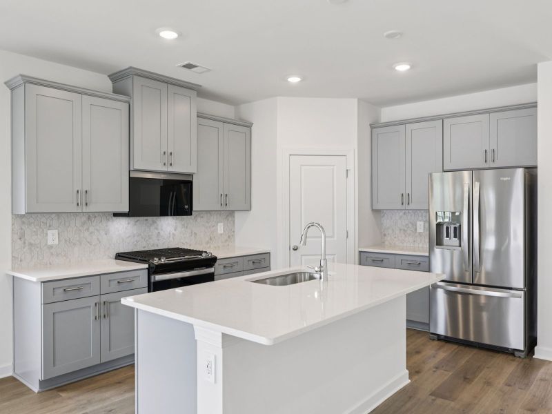 Furnished interior view inside a new home in Brighton Springs, York (Image 5).