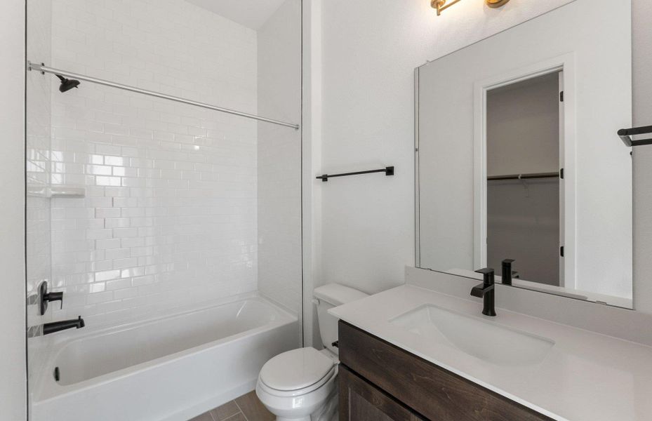 Furnished interior view inside a new home in Kuempel Estates, Pflugerville (Image 13). Furnished interior view inside a new home in Kuempel Estates, Pflugerville (Image 13).