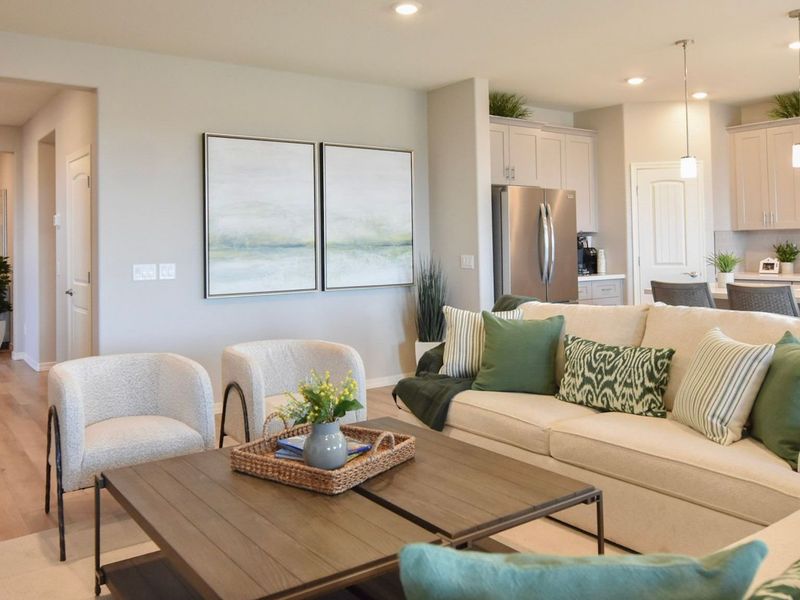 Representative furnished interior of a home built from the The Harmony by Davidson Homes LLC in North Ridge at Pronghorn Ranch, Prescott Valley (Image 32). Representative furnished interior of a home built from the The Harmony by Davidson Homes LLC in North Ridge at Pronghorn Ranch, Prescott Valley (Image 32).