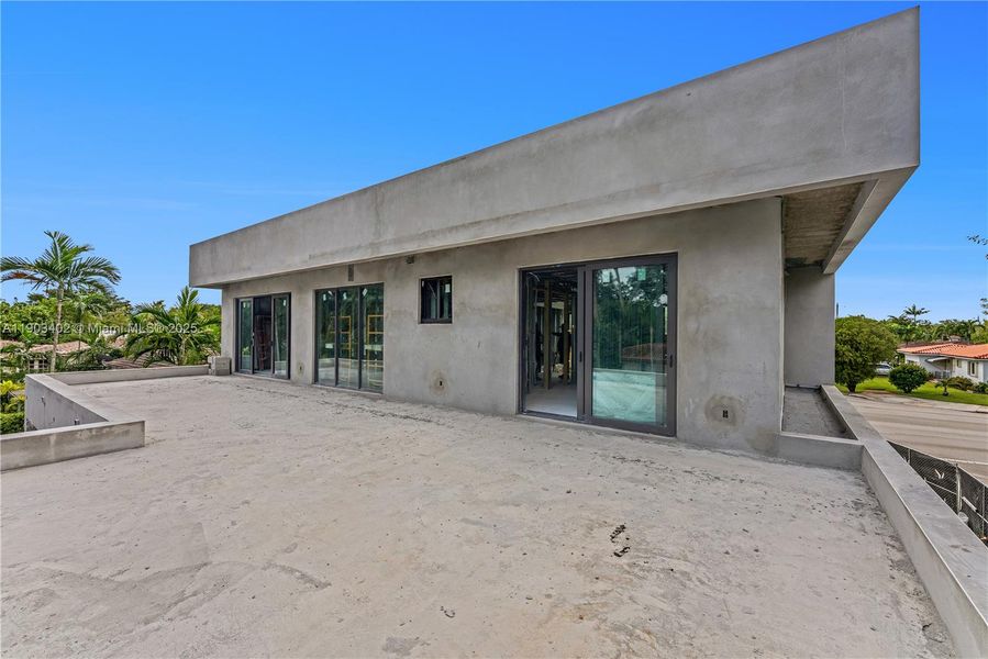 In-progress construction of a new home in , Miami Shores, FL (Image 11).