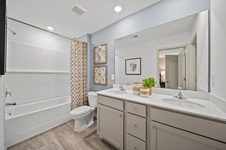 Furnished interior view inside a new home in Champions Village at Cherry Hill, Pendleton (Image 19).