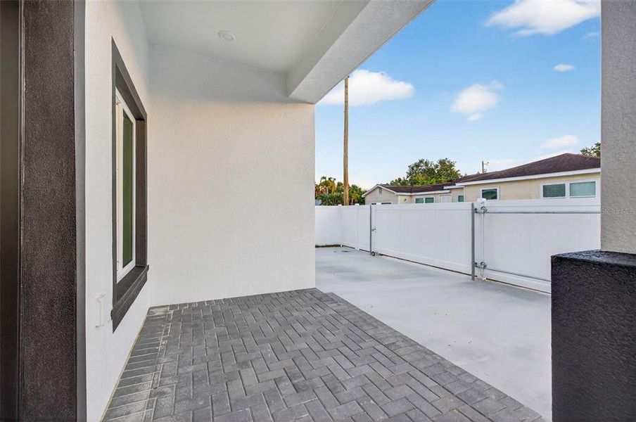 Exterior details and patio area of a home in , St. Petersburg (Image 33). Exterior details and patio area of a home in , St. Petersburg (Image 33).