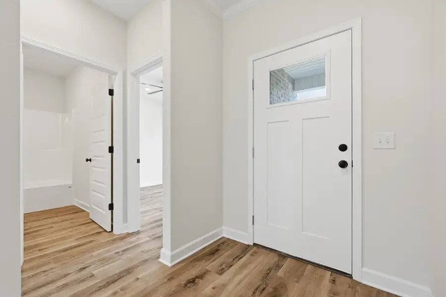 Spacious, unfurnished interior of a new home in McCarthy Estates, Defuniak Springs (Image 22). Spacious, unfurnished interior of a new home in McCarthy Estates, Defuniak Springs (Image 22).