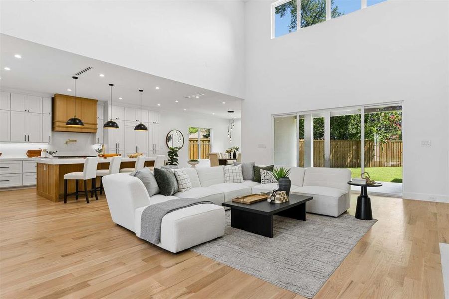 Furnished interior view inside a new home in , Dallas (Image 6). Furnished interior view inside a new home in , Dallas (Image 6).
