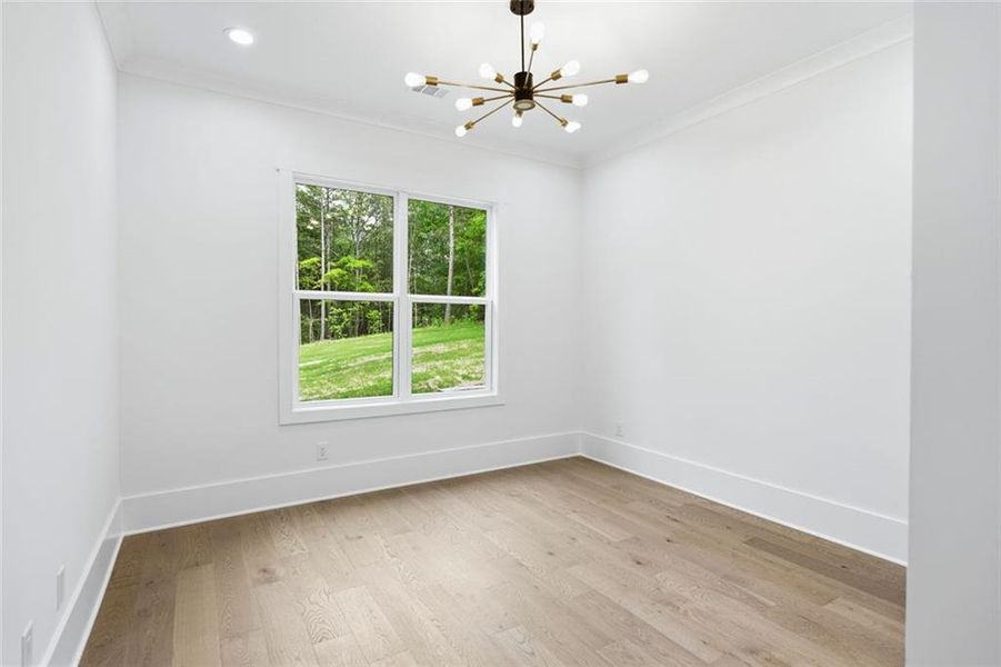 Spacious, unfurnished interior of a new home in , Lawrenceville (Image 22).