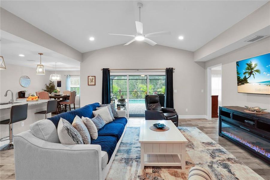 Furnished interior view inside a new home in , Port Charlotte (Image 7). Furnished interior view inside a new home in , Port Charlotte (Image 7).