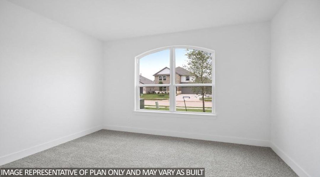 Spacious, unfurnished interior of a new home in Hills of Westlake, Conroe (Image 22).