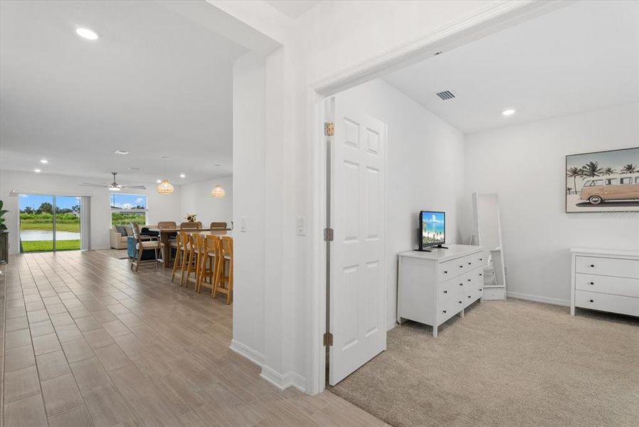 Furnished interior view inside a new home in Summerwoods, Parrish (Image 11). Furnished interior view inside a new home in Summerwoods, Parrish (Image 11).