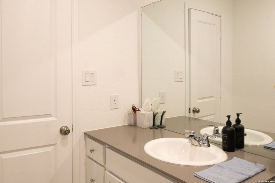 Furnished interior view inside a new home in Sapphire Grove, San Antonio (Image 4).