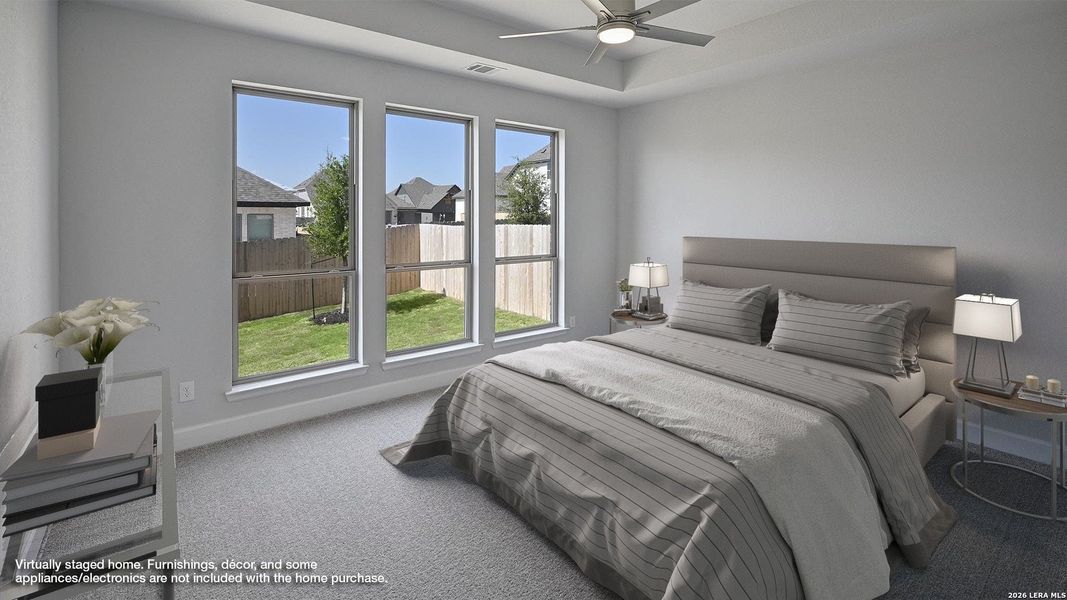 Furnished interior view inside a new home in Corley Farms, Boerne (Image 13).