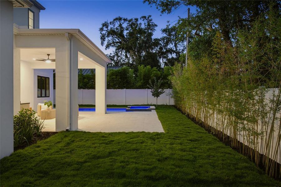 Exterior details and patio area of a home in , Winter Park (Image 30).