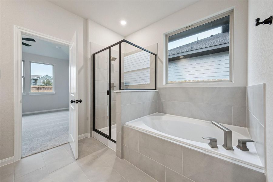 Furnished interior view inside a new home in Elyson, Katy (Image 7). Furnished interior view inside a new home in Elyson, Katy (Image 7).