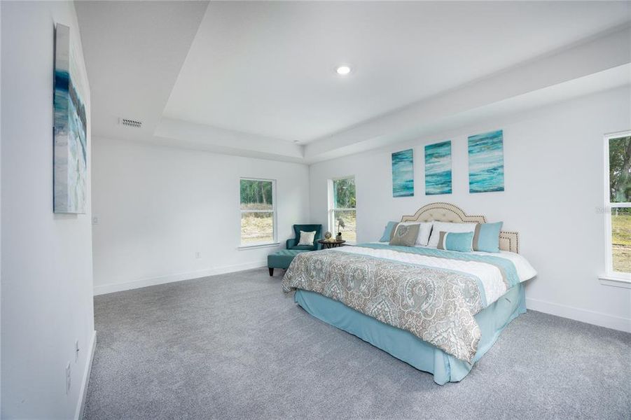 Furnished interior view inside a new home in Briarwood, Alachua (Image 13). Furnished interior view inside a new home in Briarwood, Alachua (Image 13).