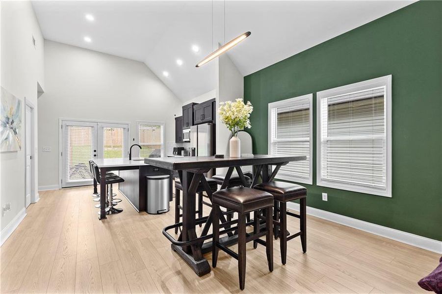 Furnished interior view inside a new home in , Atlanta (Image 12). Furnished interior view inside a new home in , Atlanta (Image 12).
