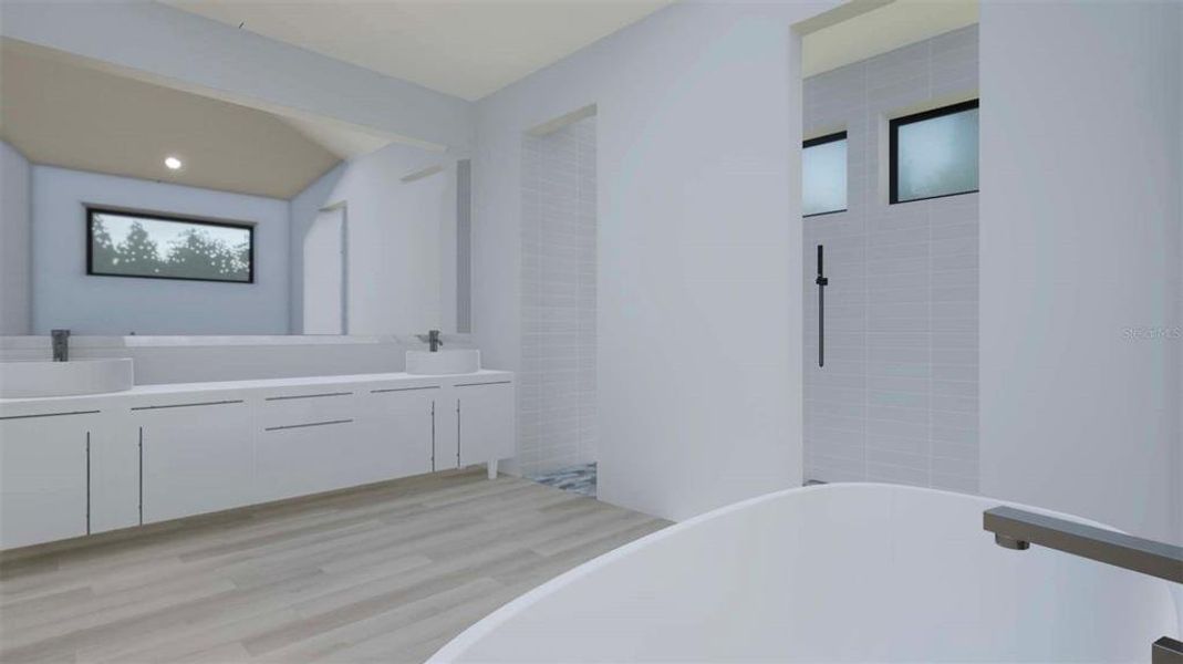 Furnished interior view inside a new home in , North Port (Image 10).