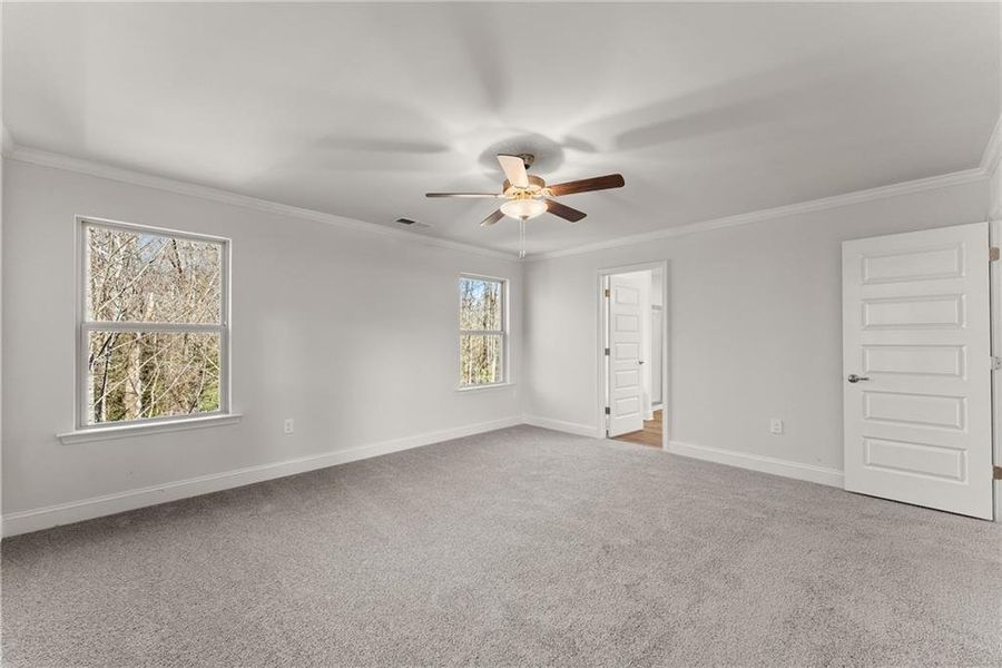 Spacious, unfurnished interior of a new home in Magnolia Villas, Cornelia (Image 25).