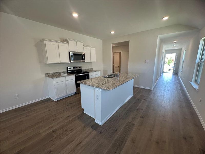 Furnished interior view inside a new home in Cartwright Ranch, Crandall (Image 5).