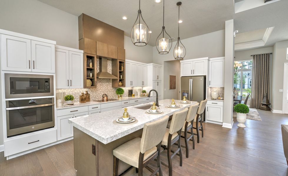 Representative furnished interior of a home built from the Egret VII - Regency Series | 70' Wide Lots by ICI Homes in Courtney Grove, St. Augustine (Image 9).