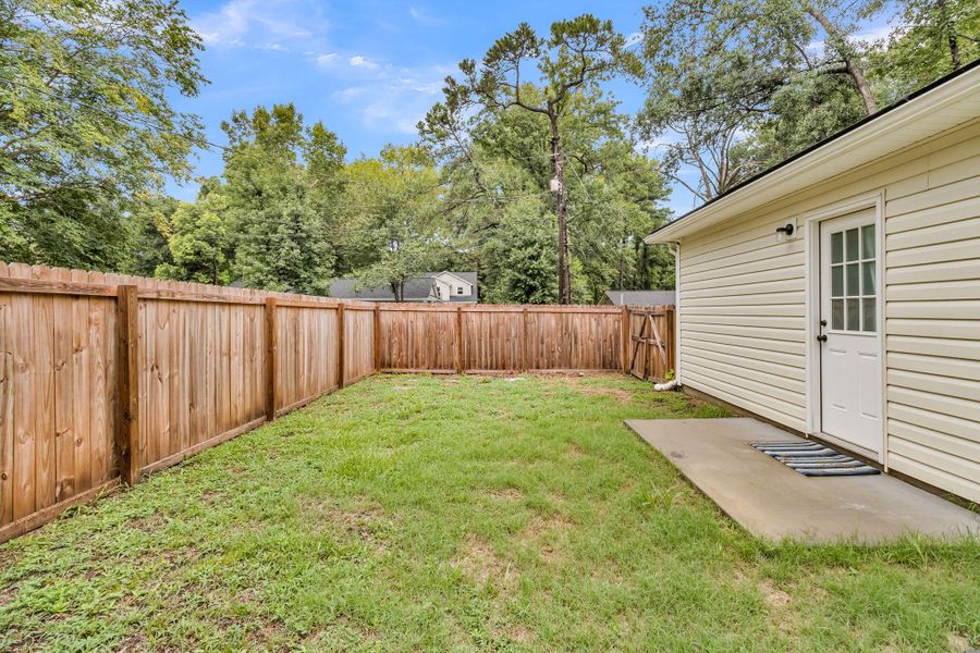 Exterior details and patio area of a home in , North Charleston (Image 26). Exterior details and patio area of a home in , North Charleston (Image 26).