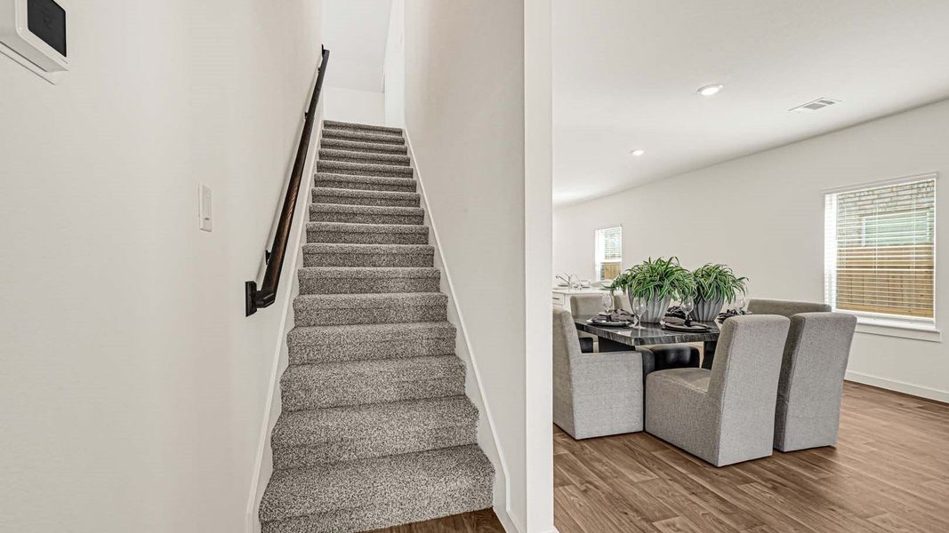 Furnished interior view inside a new home in Emberly, Beasley (Image 15).