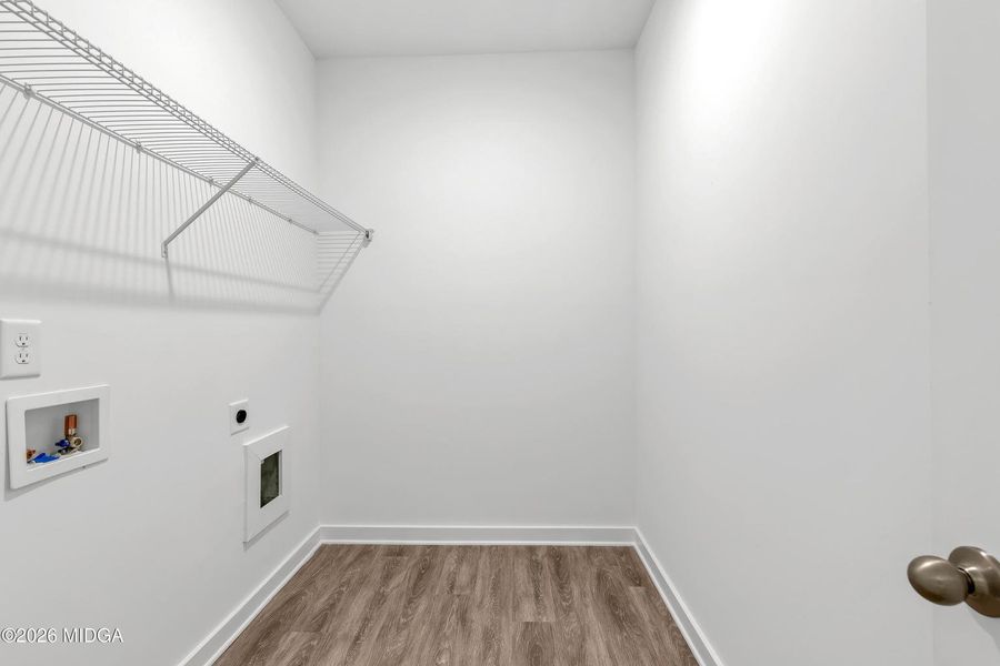 Spacious, unfurnished interior of a new home in Langston Place, Perry (Image 25). Spacious, unfurnished interior of a new home in Langston Place, Perry (Image 25).