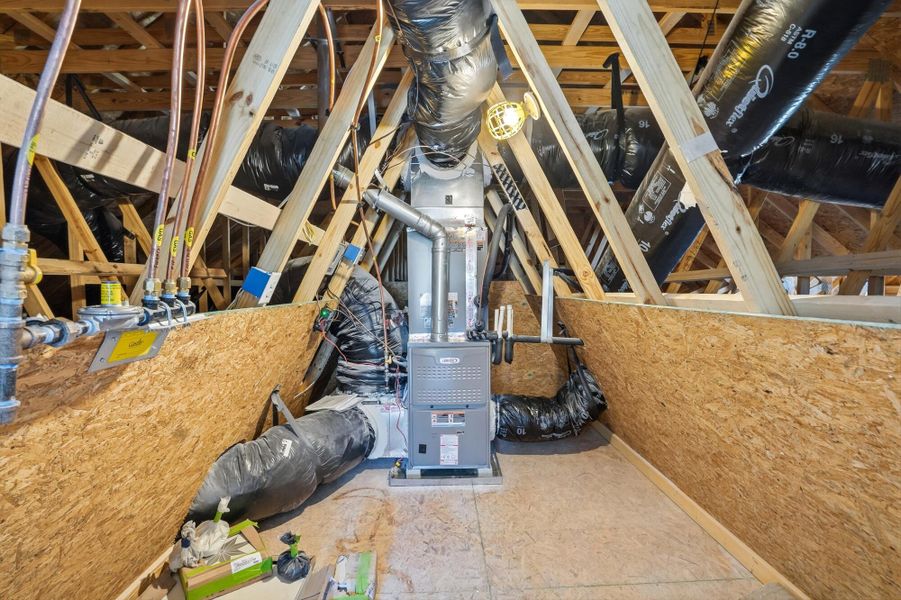 In-progress construction of a new home in Rone Creek, Waxhaw, NC (Image 70).