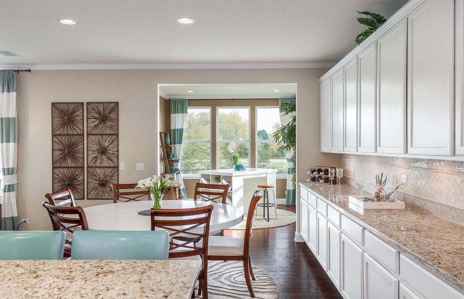 Furnished interior view inside a new home in Forest Creek, Waxhaw (Image 8).