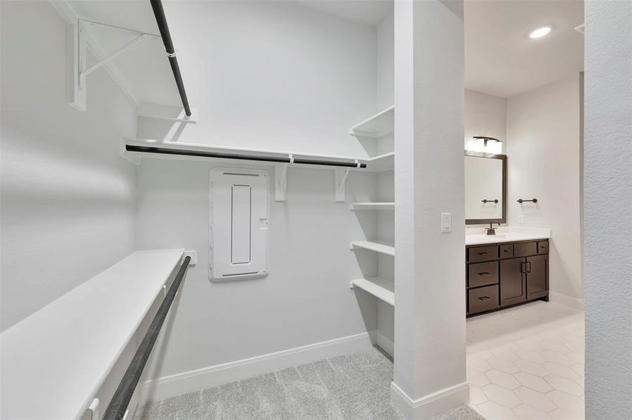 Furnished interior view inside a new home in Mantua Point Gardens, Van Alstyne (Image 26).