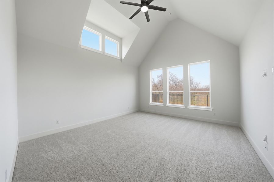 Spacious, unfurnished interior of a new home in Light Farms Graham/Reagan, Celina (Image 38).