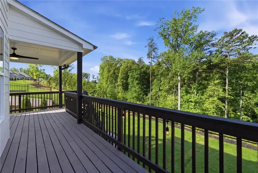 Exterior details and patio area of a home in , Woodstock (Image 4).