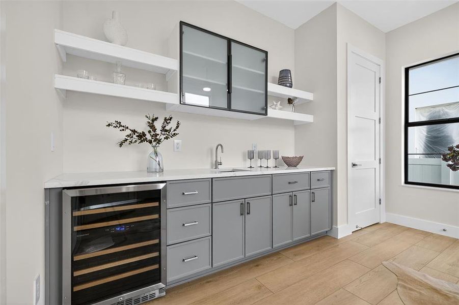 Furnished interior view inside a new home in , St. Petersburg (Image 9).