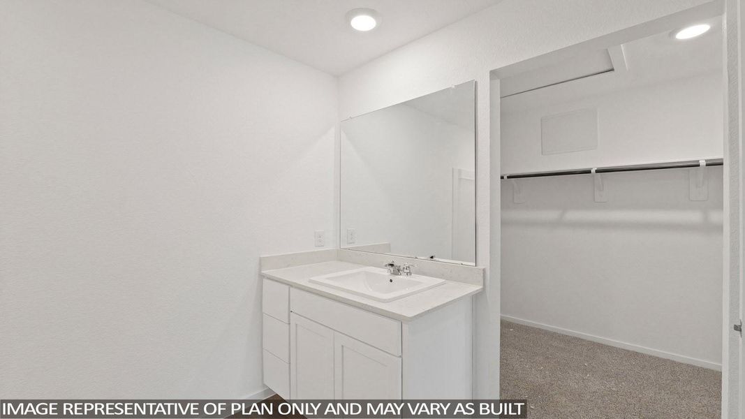 Furnished interior view inside a new home in Lexington Heights, Willis (Image 8).