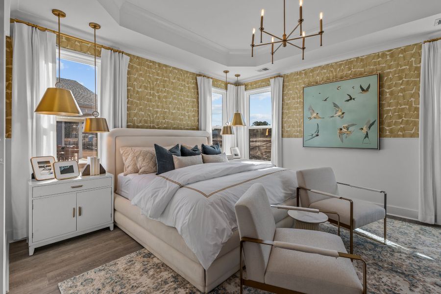 Representative furnished interior of a home built from the The Boardwalk by Chesapeake Homes in Coastal Club of the Carolinas, Calabash (Image 34).