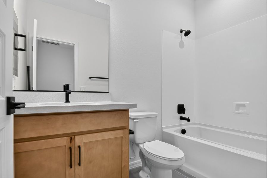 Furnished interior view inside a new home in Stonehaven, Glendale (Image 15). Furnished interior view inside a new home in Stonehaven, Glendale (Image 15).