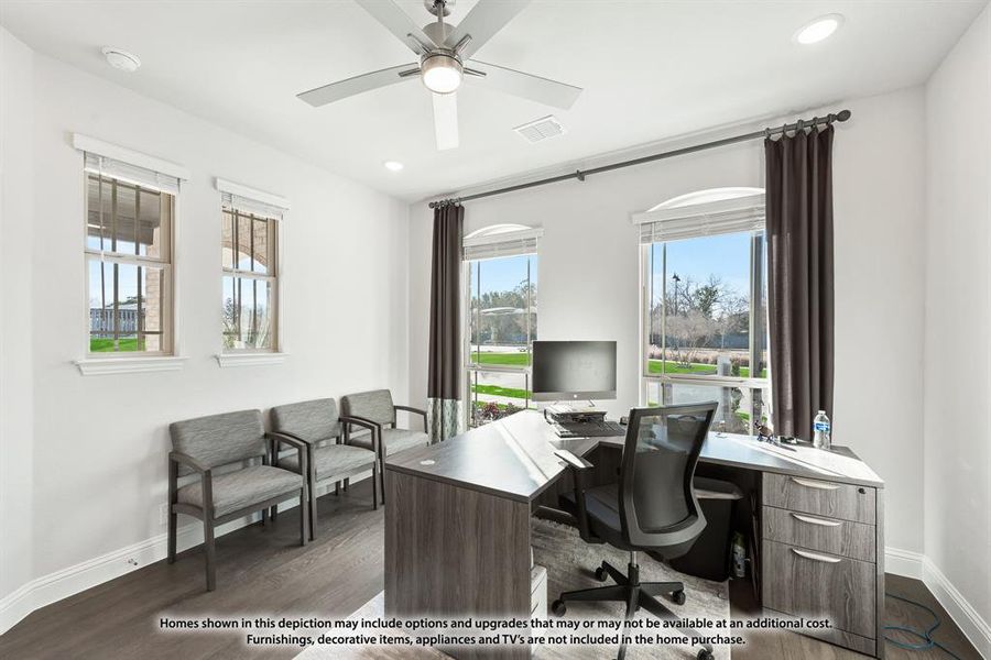 Furnished interior view inside a new home in Silo Mills, Joshua (Image 13).