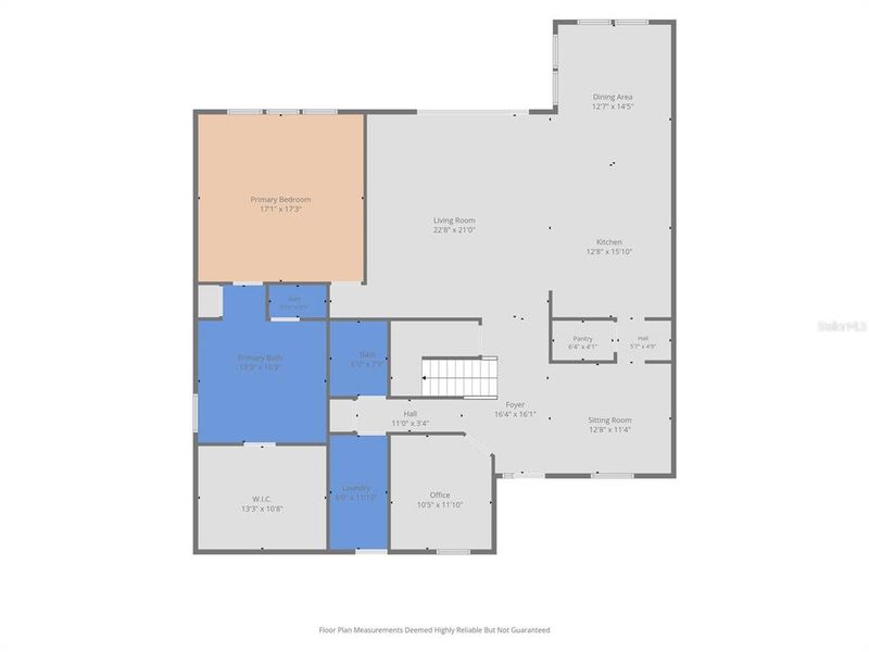 2D floor plan layout of this home in , Plant City, FL (Image 4).